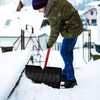 ERA Infinity Snow Shovel — 21-inch Pusher-Style Blade, Red/Black