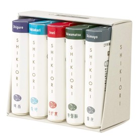 Sailor Fountain Pen, Cartridge Ink, Four Seasons, Set of 5 Colors, Winter, 13-1750-004