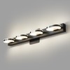 Myhaptim Modern LED 4 Lights Vanity Light for Bathroom Modern