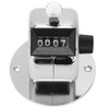 Metal Hand Counter 4 Digit Counter Manual Mechanical Counter Clicker