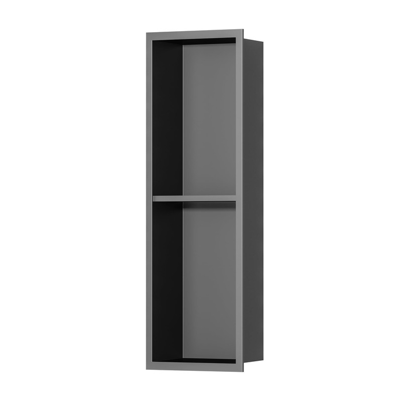 Qeke Stainless Steel Shower Niche 24" X 8", No Tile