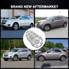 TULALUX Wheel Skins Compatible with Chevy Equinox 2010-2017; 17 inch