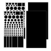 LED Light Blocking Stickers, Blackout Stickers Light Dimming Sticker for