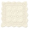 23 Inch Square Beige 100% HANDMADE Crochet Lace Placemats Doilies