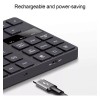 Jeswo Teclado Numérico Inalámbrico 35 Teclas Con Adaptador 2.4g