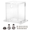 Acrylic Water Tank GQSXT3 Fully Transparent 3 Holes Water Cooler