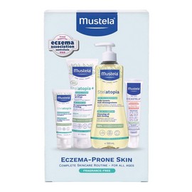 Mustela Eczema-Prone Skin Complete Skincare Routine Set