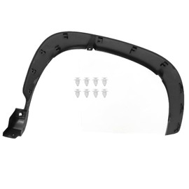 SecosAutoparts Fender Flare Front Driver Side Compatible with Toyota Corolla Cross 2022 2023 Replace# 75602-0A040, 756020A040 Front Left Side Fender Trim