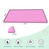 JSXZWOO Cat Litter Mat for Litter Box, Silicone Large Cat