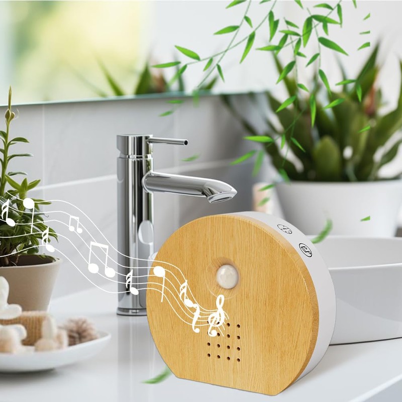 Afenau Bird Chirping Box, Motion Sensor Box, Wall Mounted Bird