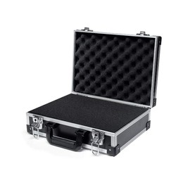 AxiGear 14in Aluminum Hard Case with DIY Customizable Foam Insert (13 x 9 x 4in Interior)