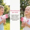 Pistola Bolle di Sapone, Macchina automatica per Bambini, Macchina per