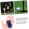 BESPORTBLE Golf Shot Score Counter Mini Tally Keeper Plastic Keychain