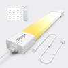 Under Cabinet Lights with Plug. 3000K-6500K Dimming and Color. with