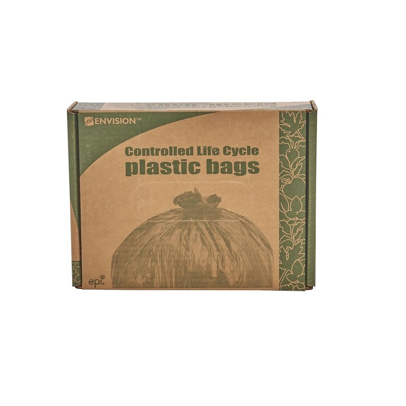 Stout G3036B80 Eco-Degradable Plastic Trash Bag 20-30gal .8mil 30 x