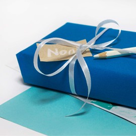 White Ribbon 1/4 Inches 36 Yards Satin Roll Perfect for Scrapbooking, Art, Wedding, Wreath, Baby Shower, Packing Birthday, Wrapping Christmas Gifts or Other Projects