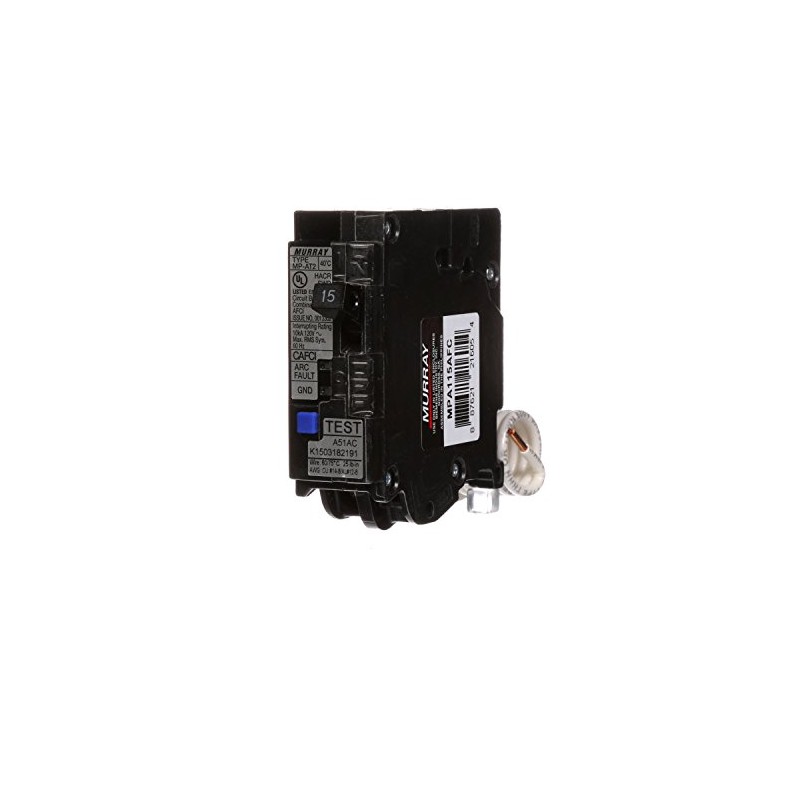 Murray MPA115AFC 15-Amp Single Pole 120-volt Plug-On Combination AFCI Breaker