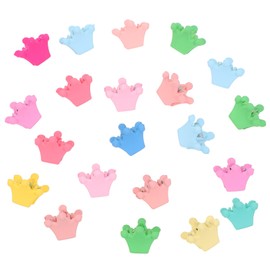 Ipetboom 3sets Mini Hair Claw Clips for Boy Girl Durable Hair Accessories for Girls Random Colors for Daily Wear and Special Occasions