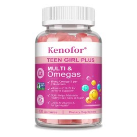 Gomitas Multivitamínicas Kenofor Omega-3 Para Adolescentes                                                                                            