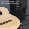 MOSWAG 1/4" to RCA Audio Cable, Quarter inch TRS to
