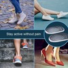 4pcs Heel Gel Pads & Cushion Cups - Gel Heel Pads for Plantar & Achilles Support