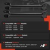 A-Premium 2 x Rear Forward Lower Control Arms, with Bushing,