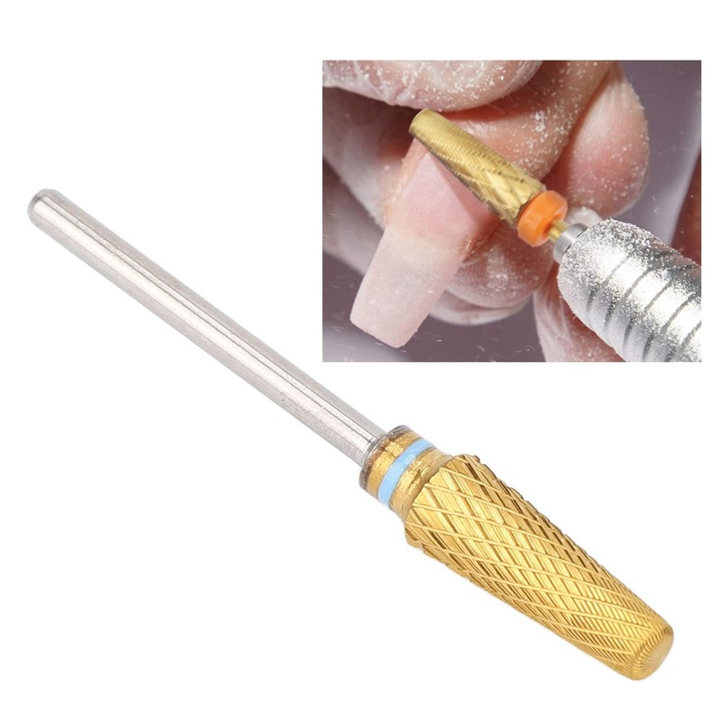 Nail Drill, 5-in-1 Multifunctional Replacement Tungsten Steel Nail File Bits
