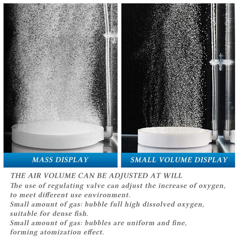 Quickun 4 Inch Nano White Air Stone Micro Bubble Ultra-High