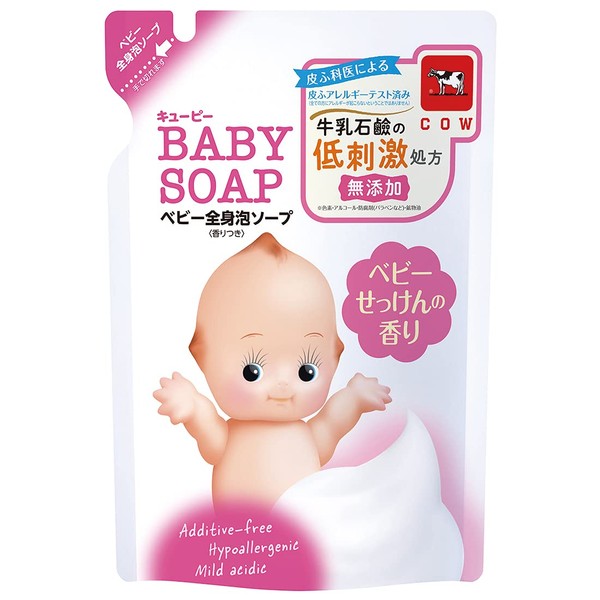 Kewpie Full Body Baby Soap, Baby Soap Scent, Foam Type,