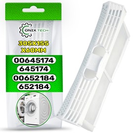 Tumble Dryer Lint Filter 305x155x60 mm with the Original Code 00652184 652184 for Bosch for Balay for Siemens - Warranty 5 Years - ONIX TECH