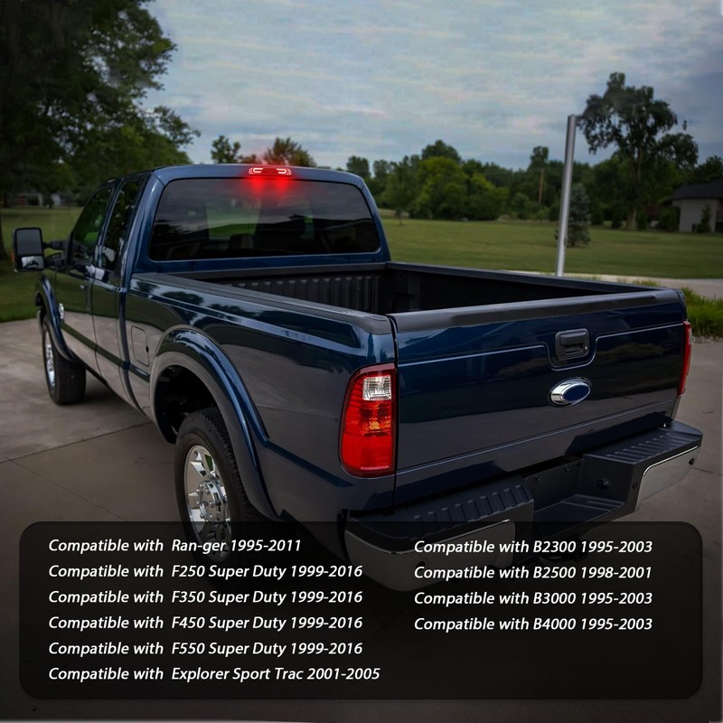 LED 3rd Third Brake Light Compatible with F250 F350 F450