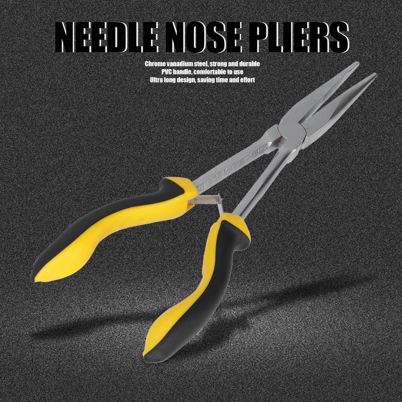 Eedle Nose Pliers 11 Inches Extra Long Straight Pliers for