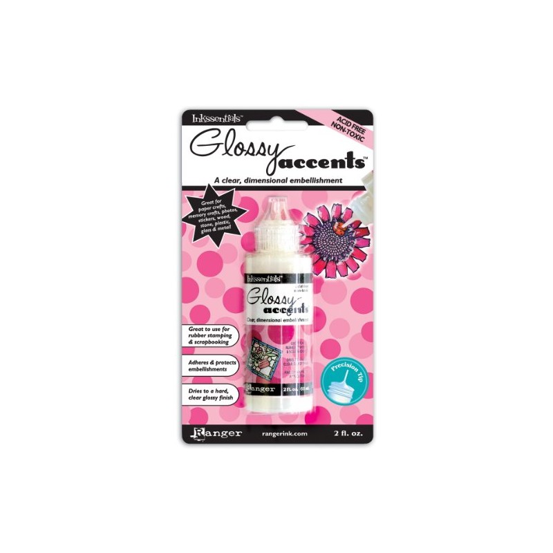 Ranger Inkssentials Glossy Accents 2 fl. oz. Bottle