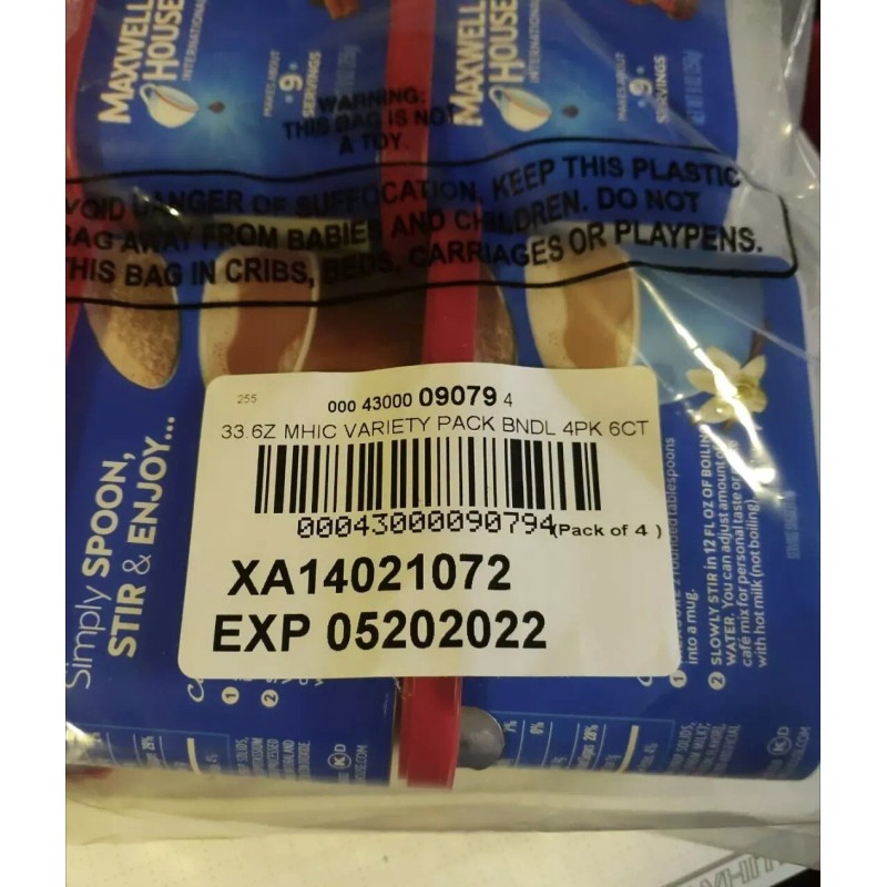 Maxwell House 8 Mixed Maxwell House Suisse Mocha French Vanilla