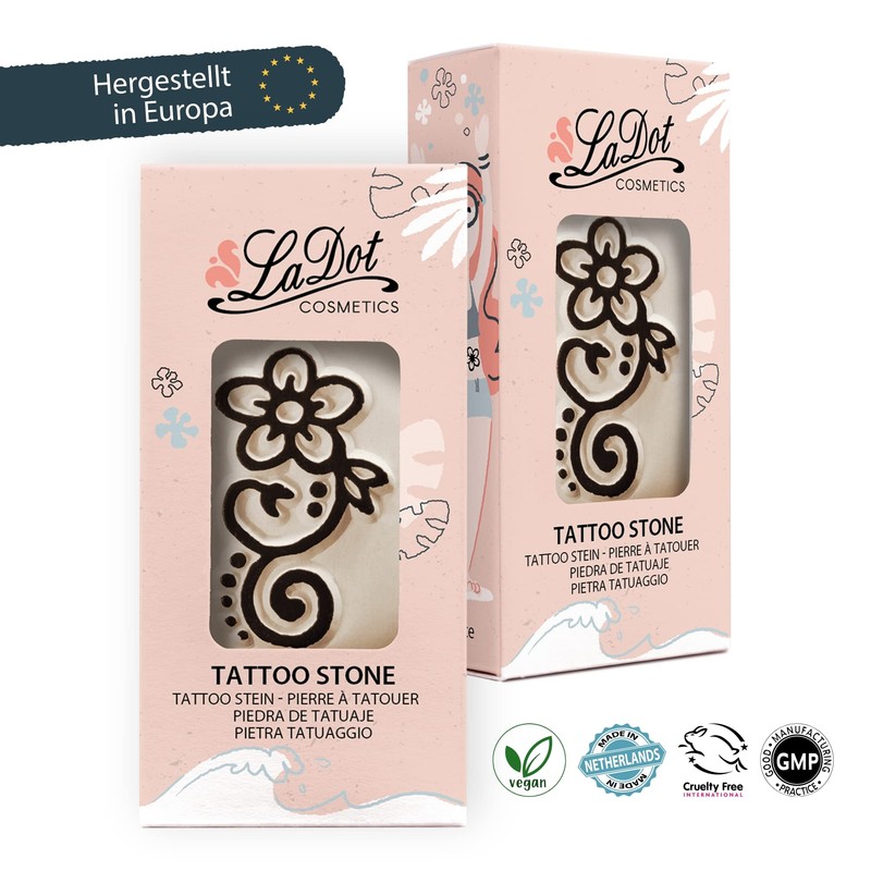 LaDot Tattoo for Children and Adults, Temporary Skin-Friendly Fake Tattoos,