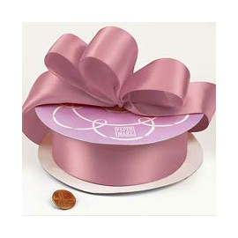 7/8" X 50Yd Rosie Mauve Double Face Satin Ribbon