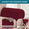 GAMUKAI Stretch Armrest Covers Spandex Jacquard Arm Covers for Chairs