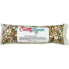 Chocorocks Riverstones Nuggets| Candy Coated Chocolate Shaped River Stones | 10 OZ