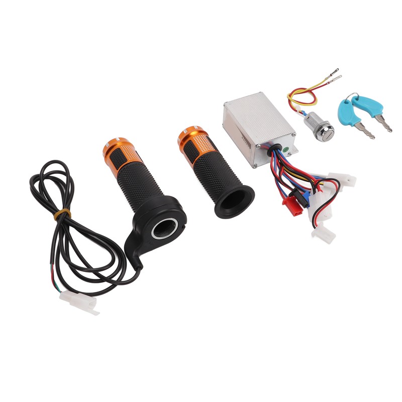 24V 250W Brushed Motor Speed Controller Throttle Grip Power Lock