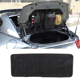 Ynei Decklid Back MOLLE Panel Storage Bag Organizer For Mazda MX-5 Miata RF 2016-2023