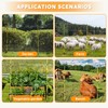 Efarmkeper 48 Inch / 4 Ft Fiberglass Step-in Electric Fence