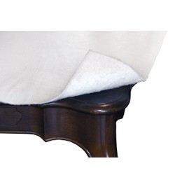 Gourmet Pro Round CTS Table Pad, Peva, 70-Inch, White