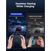 JSAUX Switch 2 Ladegriff für Switch 2, Magnetischer Griffcontroller kompatibel