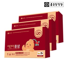 Chong Kun Dang Health 6-year-old children’s red ginseng 3 sets / 종근당건강 6년근 어린이 홍삼 3세트
