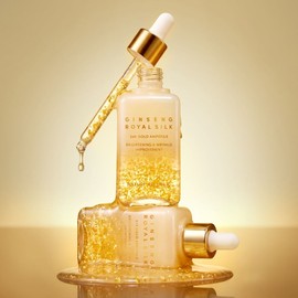 Nature Republic Ginseng Royal Silk 24K Gold Ampoule Single Option NB0298 / 진생 로얄 실크 24K 골드 앰플 단일옵션 NB0298