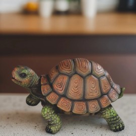 11.75"W Tortoise Figurine Ornament Home Decor Unique Gift