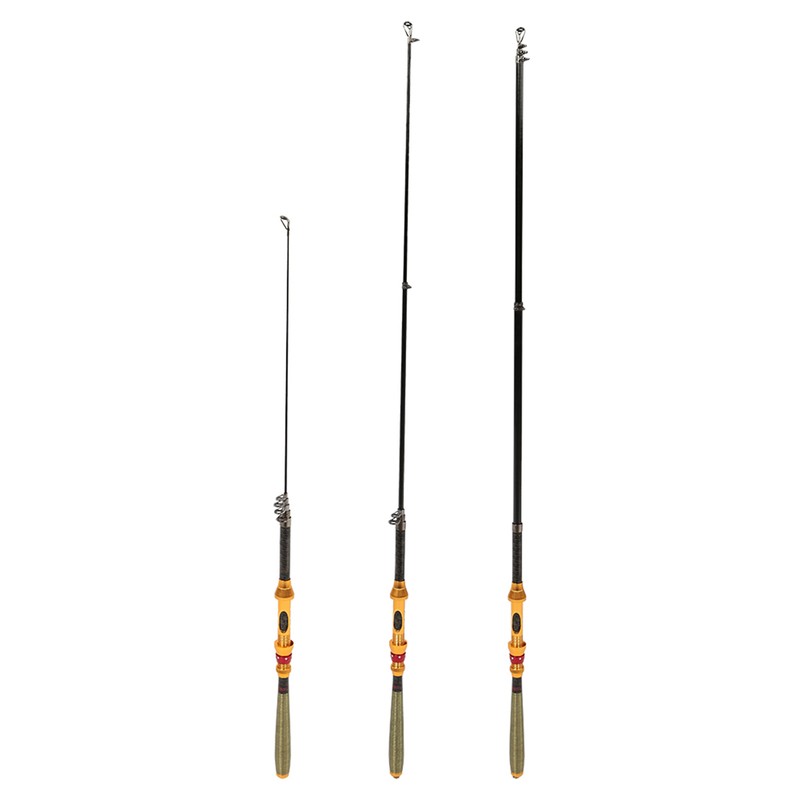 Mini Portable Carbon Retractable Super Hard Sea Fishing Fish Pole