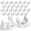 100 Packs 1/2 Inch PEX Clips Pipe Hangers Clamps Holder