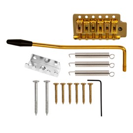 1Pack Yootones Guitar Tremolo Bridge Arm Springs Compatible with ST Fender Electric Guitar Parts Accessories (Gold)