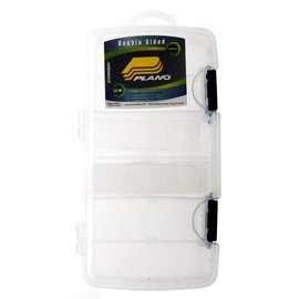 PLANO Double-Sided StowAway Medium 3400,Double Sided Tackle Box, Fishing Equipment Storage Box, compact tackle box, satchel, perfect to store Lures, Hardbaits, Softbaits other fishing tackle,